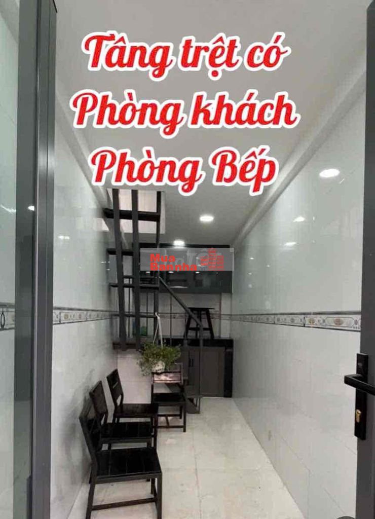 NHÀ NHỎ ĐẸP XINH - HẺM XE TẢI - 3 TẦNG GIÁ 1,4 TỶ