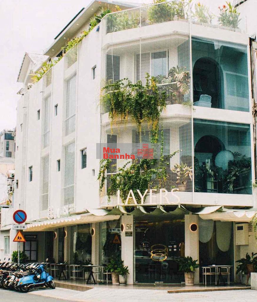 Bán toà CHDV Võ Oanh, P25, 240m2 (12x20) - Hầm + 7 tầng, 72P HĐT 4.9T