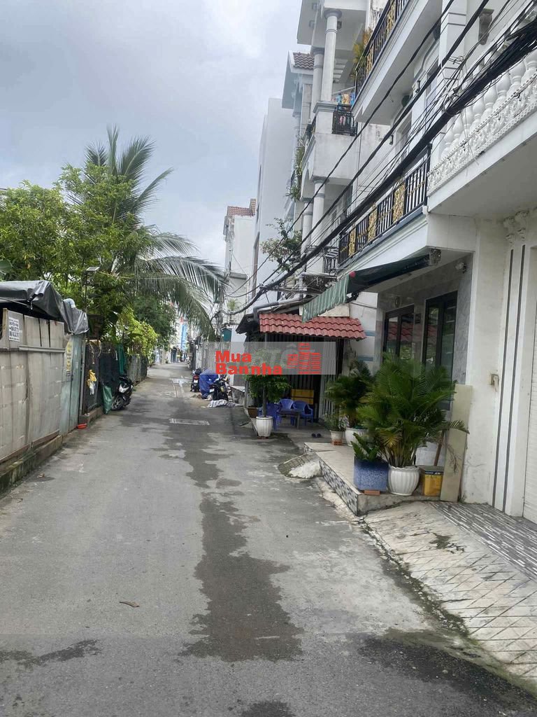 NHÀ 3 TẦNG - NGANG 5M - HẺM XE HƠI - KHO A