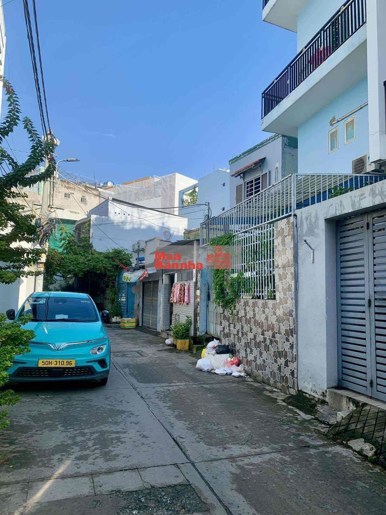 NHÀ MẶT TIỀN HẺM THÔNG 5m