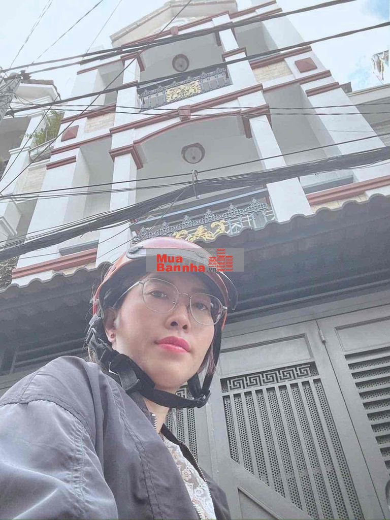 HẺM XE HƠI THÔNG NHÀ 3 TẦNG