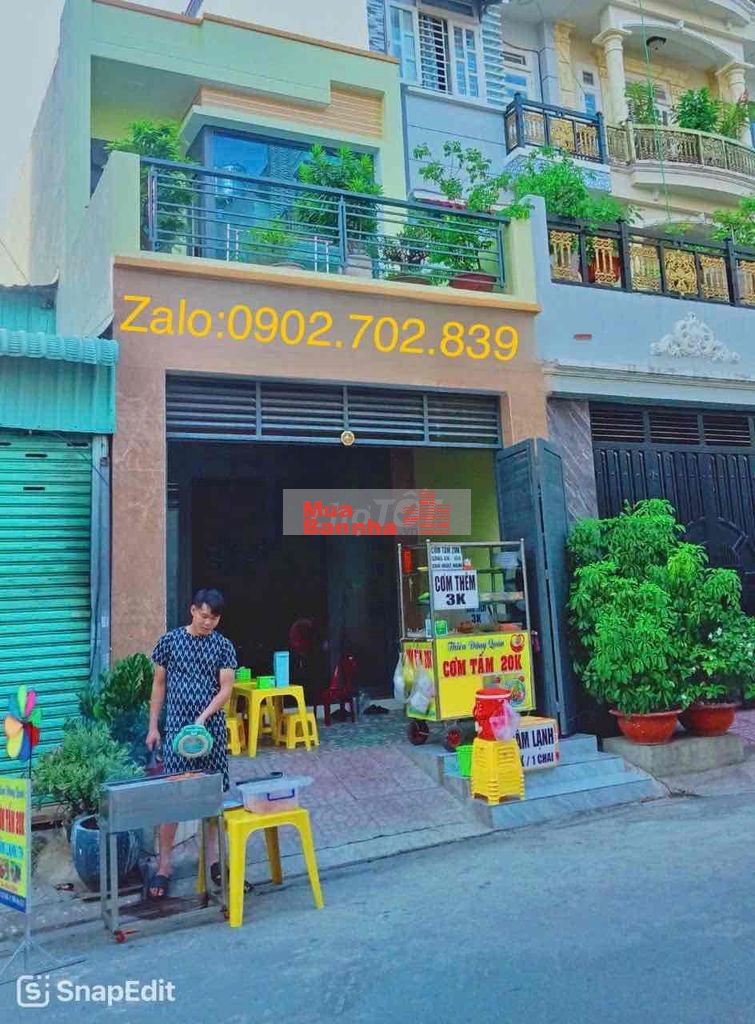 Bán Nhà 4x20m.Có 3 phòng ngủ .hẻm 10m thông lê văn Khương.Thới An Q12