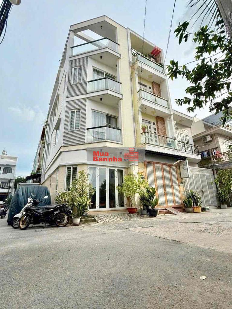 Góc 2MT Hẻm Công Viên Thông Ngay Aeon Tân Phú. 4x13m 3 Lầu Mới