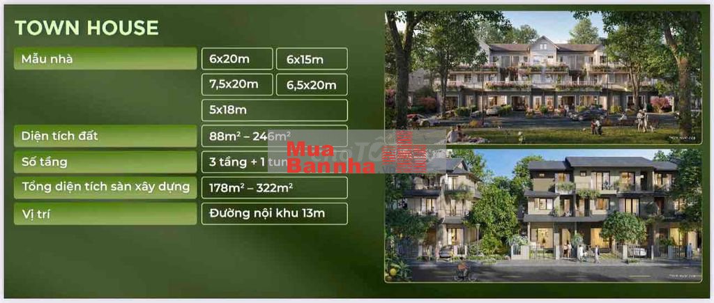 Hàng Hot Townhouse mùa thu 5x18 , Chuyển nhượng tự do, Mã đẹp,Giá:7tỷ