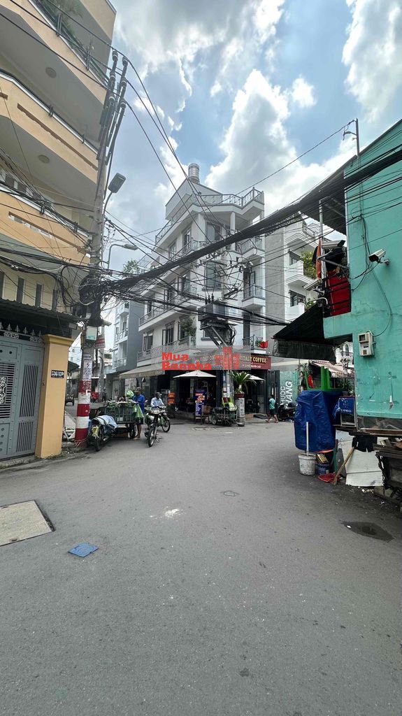 BÁN NHÀ 2 mặt tiền hẻm lớn toạ lạc tại phường 10,tân bình. dtcn :57.5