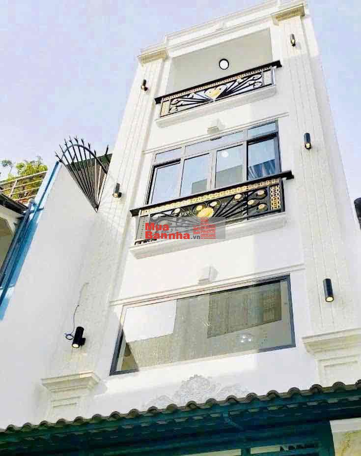 NHÀ ĐẸP 3 TẦNG GIÁ RẺ, HXH 5M THÔNG GÒ XOÀI,  CÓ HỖ TRỢ VAY NGÂN HÀNG