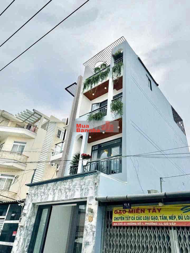 Nhà MT - Ds1 3 lầu- Thiết kế đẹp . Full NT Giá chỉ còn 7 tỷ 590