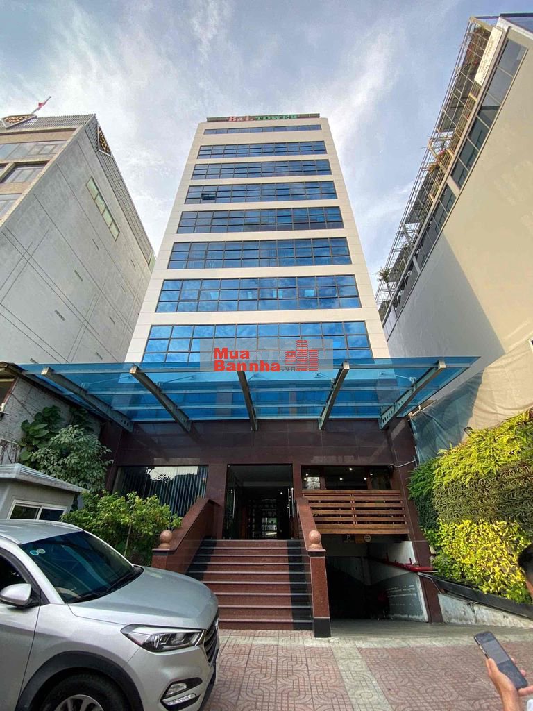 Toà nhà Điện Biên Phủ Quận 3, 240m2(8x30) hầm + 7 tầng, HĐT 5.8 tỷ.