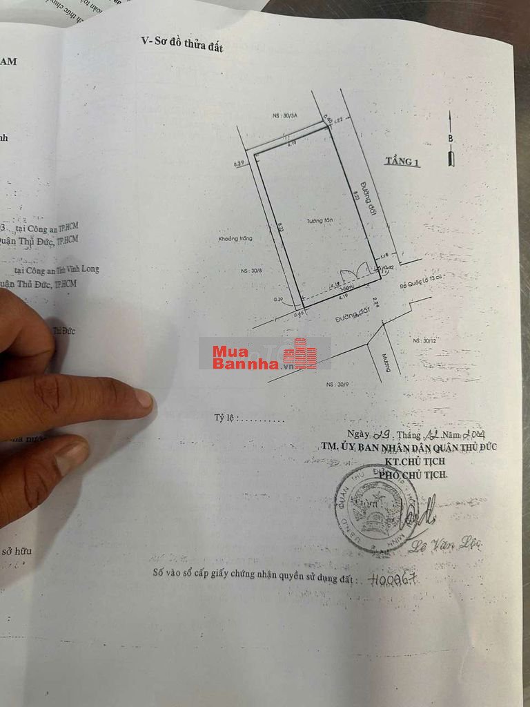 NHÀ QUỐC LỘ 13 CŨ 15M LIỀN KỀ TRƯỜNG ĐẶNG THỊ RÀNH TẦM 50M