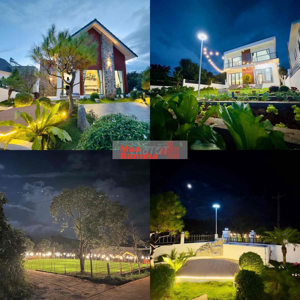 NHÀ SÂN VƯỜN NGHỈ DƯỠNG VEN ĐÀ LẠT – FULL NỘI THẤT TẠI LÂM ĐỒN