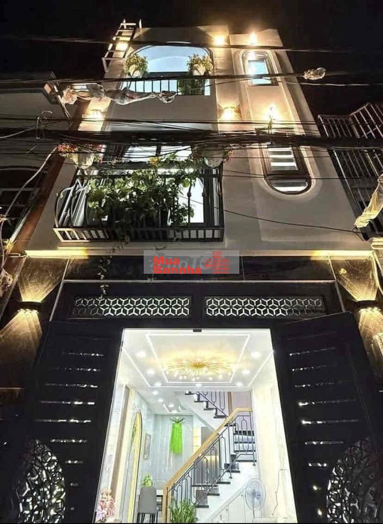 Nhà Trệt 2 Lầu 4PN hẻm 4m Trần Thái Tông Tân Bình