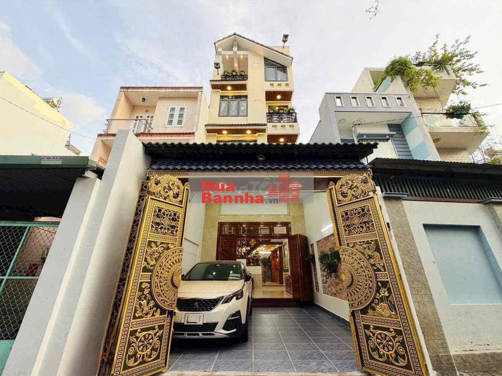 Nhà Đẹp như Villa 5x20m trệt 2 lầu sân thượng Nguyễn Tư Giản