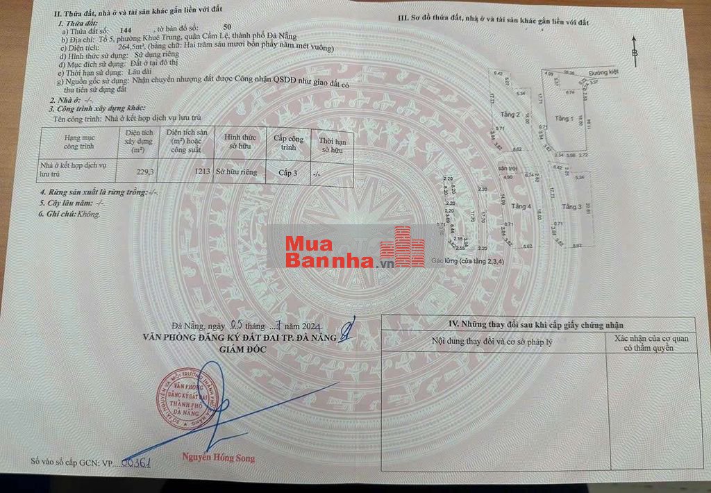 Bán Toà nhà diện tích khủng, dòng tiền bự ở Đà Nẵng