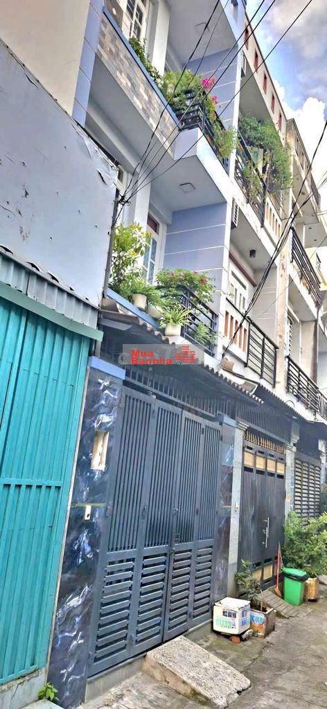 NHÀ ĐẸP MẶT TIỀN KINH DOANH NHỎ – HẺM 6M THÔNG – 4PN 3WC -- 48M²