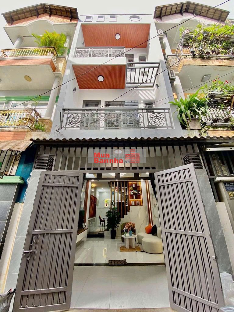 siêu phẩm 3 tầng 52m (4.2x13) full nội thất-hẻm xe hơi-Gần chợ Thiếc