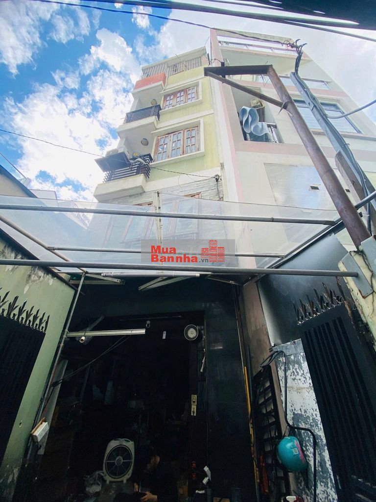 Bán nhà hẻm 306 Nguyễn Thị Minh Khai P5 Quận 3 CN 36m2 5 tầng 6PN