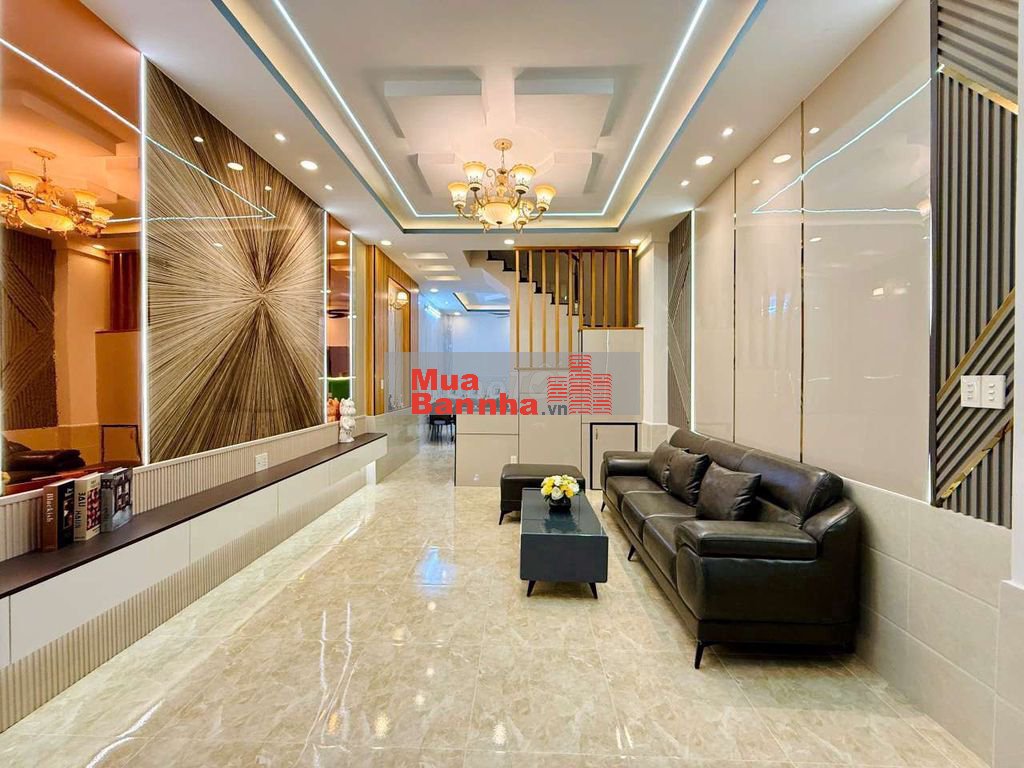 Nhà đẹp 1 lầu hẻm xe hơi Thạnh lộc 31