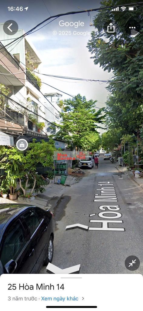 Bán nhà MT đường Hòa Minh 14, gần biển Liên Chiểu, DT 75m2