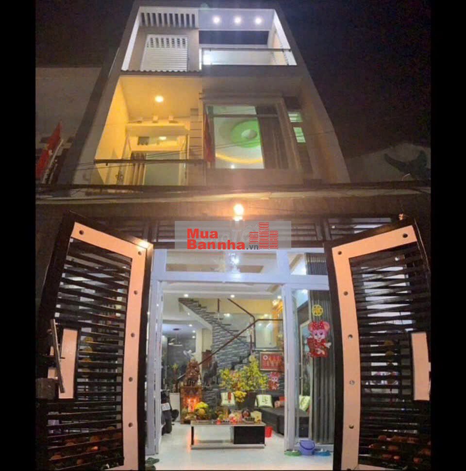 Bán nhà 3 tầng, hẻm 5m, đường số 8, Linh Xuân, 5x12m, 4,95 tỷ