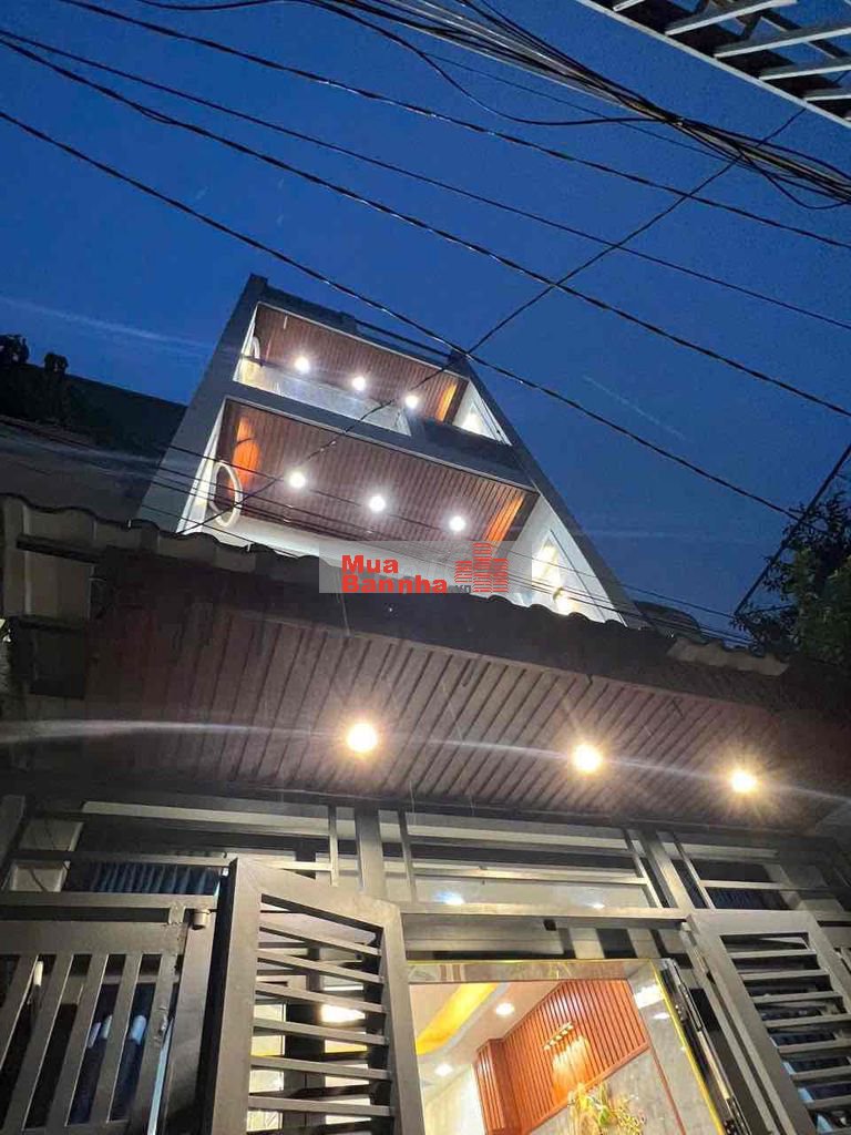 3 Tầng-Hẻm Thông Phạm Thế Hiển -4 Phòng Ngủ -Cách MT50m- SHR Hoàn Công