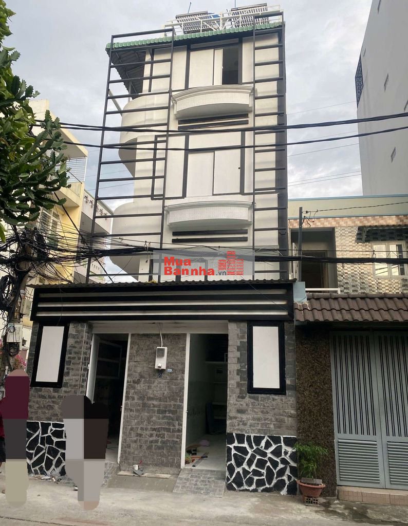 Tòa CHDV góc 2MT 90m2 ngang 5.5m HXT Nguyễn Sơn 4 tầng 14 PN 65tr/th