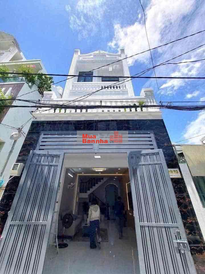 Bán nhà Đẹp 4x14m.xây 3 Lầu hẻm ô tô thông Đường Lê văn Khương .Q12