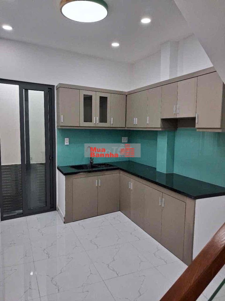 nhà 363 đất mới 4x13m xây 3 tấm 4pn