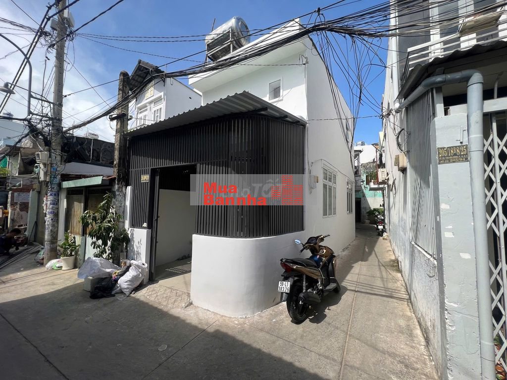 Bán Nhà đẹp 43m2 góc 2 Mặt Hẻm 205/18B8/24 Tân Hòa Đông, P.14, Quận 6.