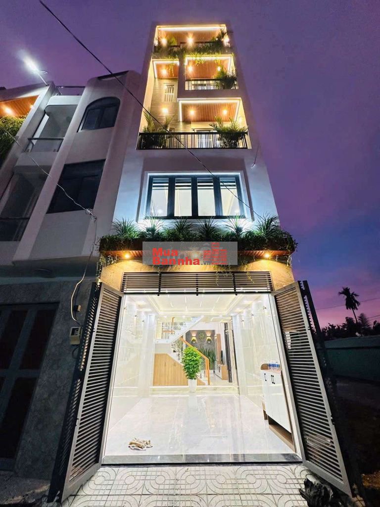 Nhà mới đẹp gần cầu rạch quản 4x13m 1 mặt nhà yên tĩnh an ninh hẻm 6m