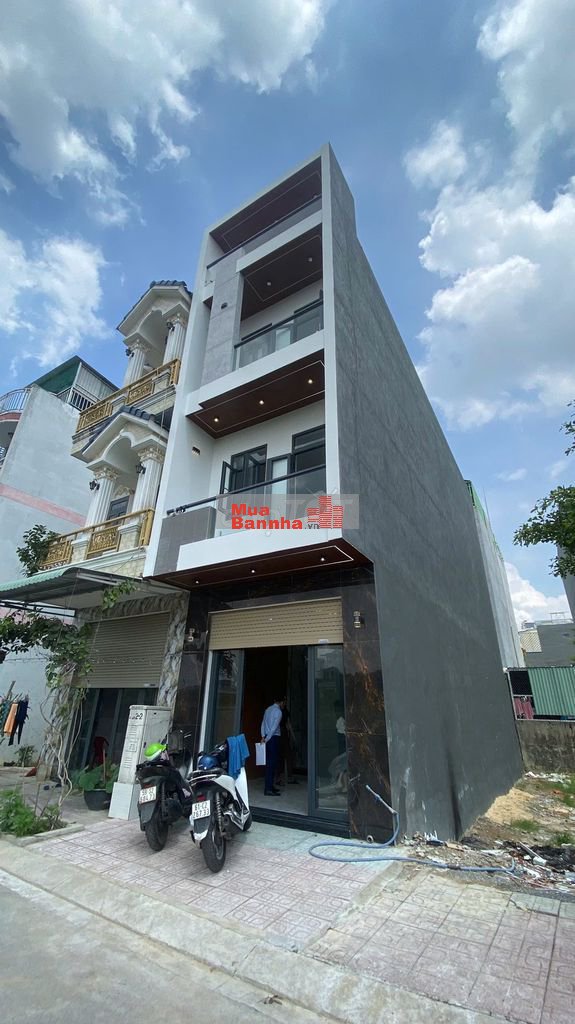 Nhà mặt phố 72m2, 1 trệt 2 lầu, KDC PHT 8, Thuận An, Bình Dương