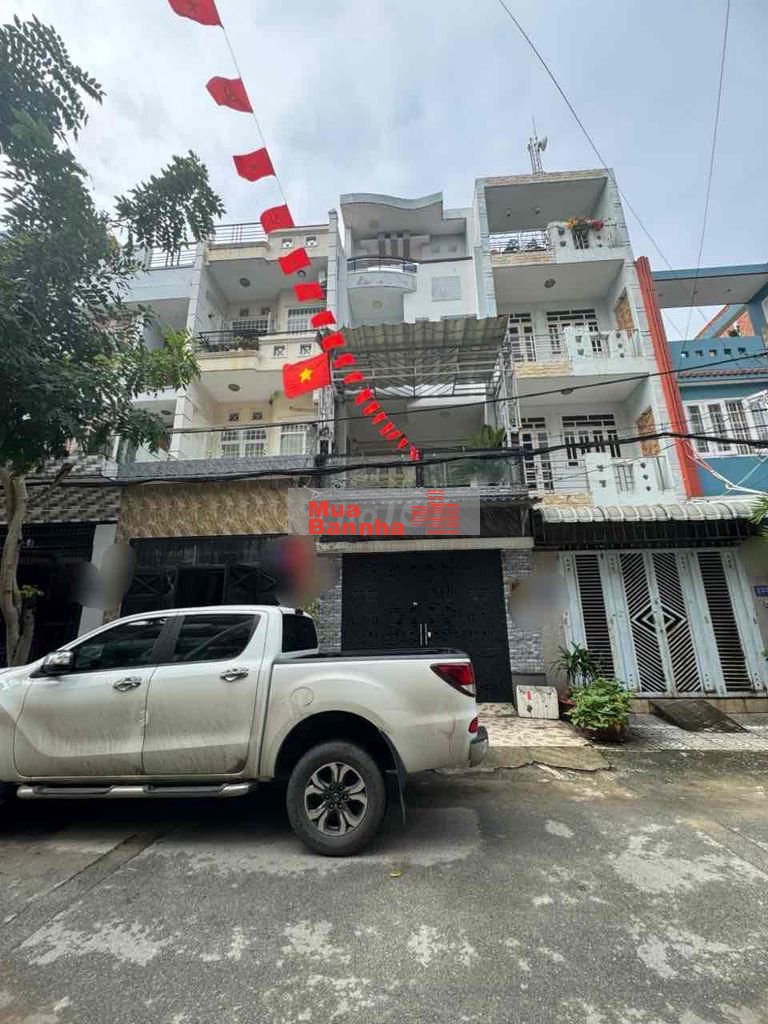 vị trí đỉnh,hẻm ô tô 12m thông nhà 4 tầng 4x15m, Phạm Văn Chiêu P14 GV