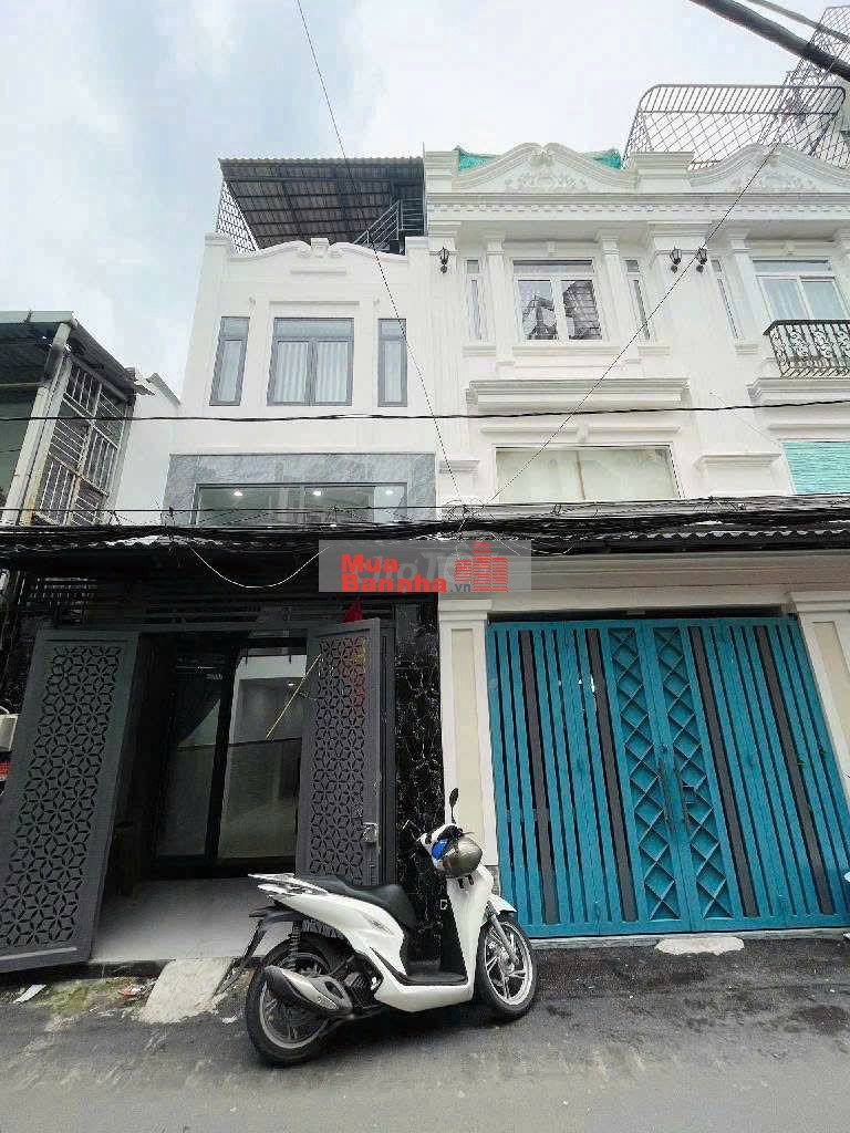 BÁN NHÀ 4 TẦNG- 50M2 HXH THÔNG Đ NGUYỄN TƯ GIẢN P12 GÒ VẤP-3 PHÒNG NGỦ