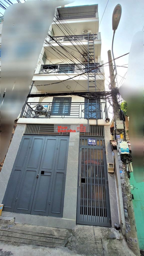 Nhà 1 chủ tự xây chưa mua bán 566/137/60 Nguyễn Thái Sơn sát Văn Lang