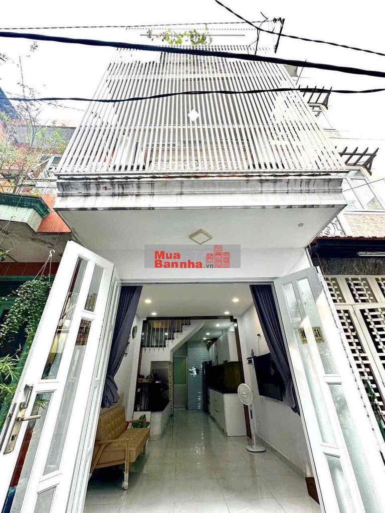 Nhà Đẹp HXH Chu Văn An, 3.2 x 9m 31m2, trệt 2 lầu, Giá 5.65 tỷ