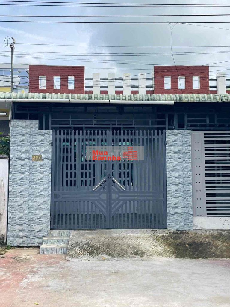 NHÀ TRỆT LỬNG ĐƯỜNG 9B - KHU 5A - GẦN TRƯỜNG FPT - MỚI 90%