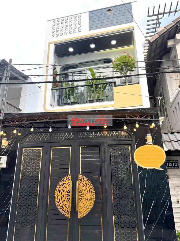 BÁN NHÀ HẺM XE HƠI CỰC ĐẸP, NỘI THẤT CAO CẤP