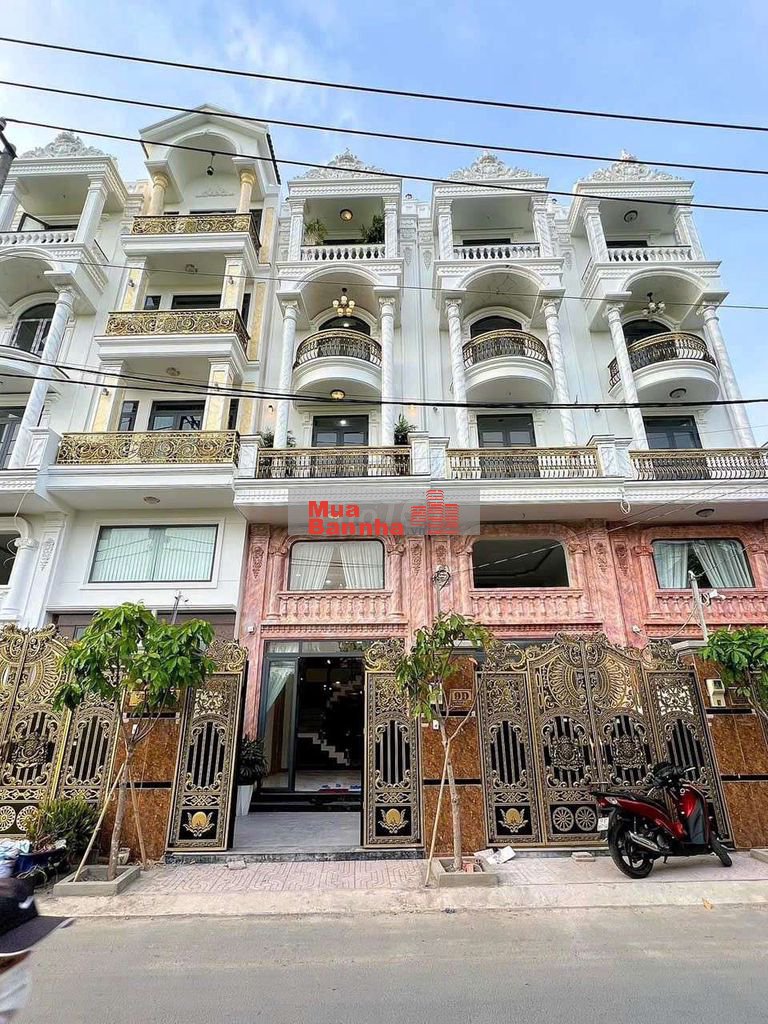 Nhà mặt tiền thạnh Lộc 29. 4x18m . 4 lầu. Giá 8tỷ5