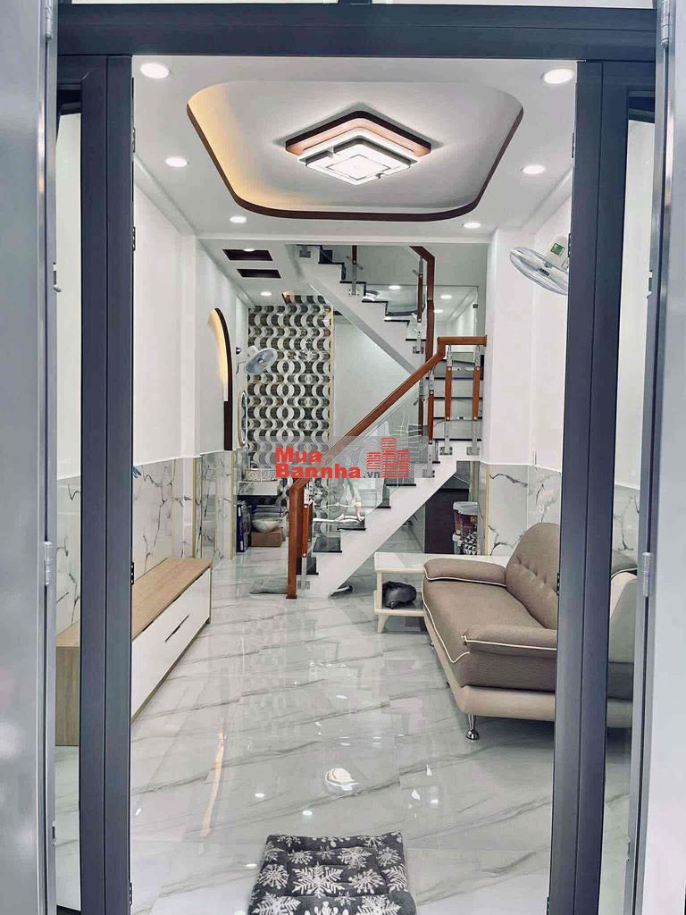 NHÀ ĐẸP - QUANG TRUNG GÒ VẤP - 3 TẦNG 3PN 3WC - TẶNG NỘI THẤT - 4.39TL