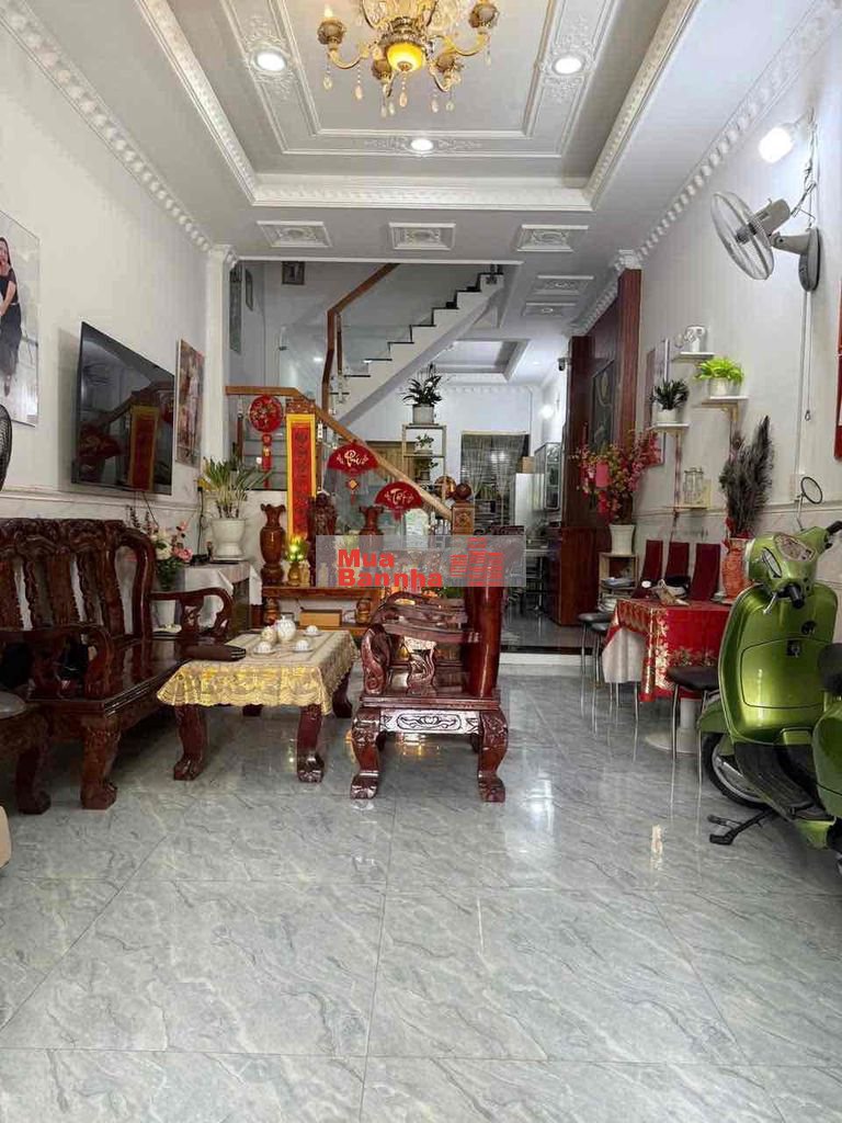 Nhà đẹp 4*18m 4PN hẻm thông 6m 2/ Chợ Liên Ấp 2-6 Ấp 6 Vĩnh Lộc A