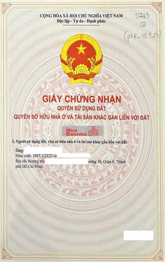 Nhà cấp 3 hẻm 5m 1 xẹt - An Dương Vương p16 q8