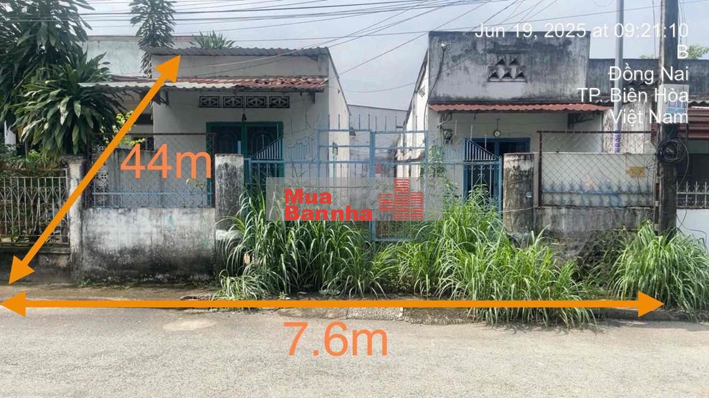 Chính chủ gửi bán 343,3m2 đất tại Tam Phước, Biên Hoà giá 3.4 TL