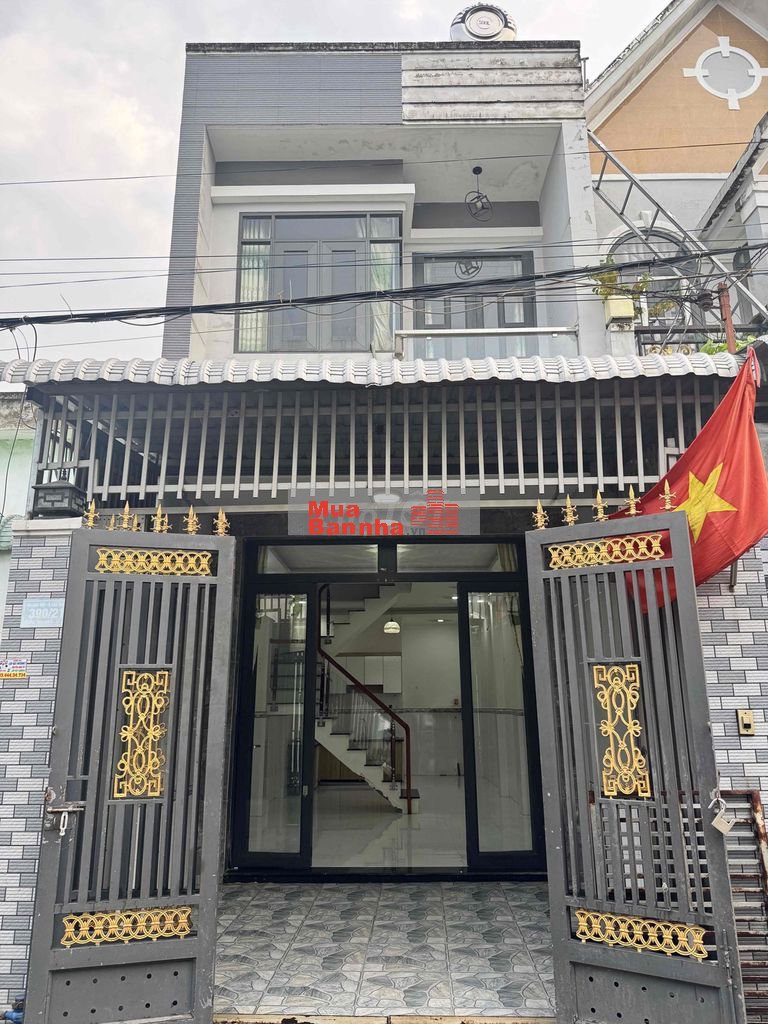 Ban Nhà Sổ Hồng Riêng hỗ trợ vay Ngân Hàng mặt tiền hẻm 5m