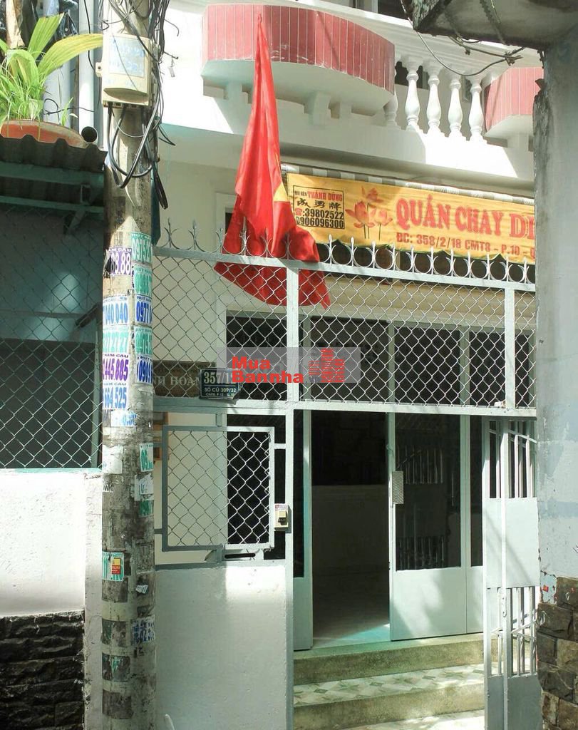 Chính chủ bán nhà 357/12 Cách mạng tháng 8, Q10, Giá 6 tỷ