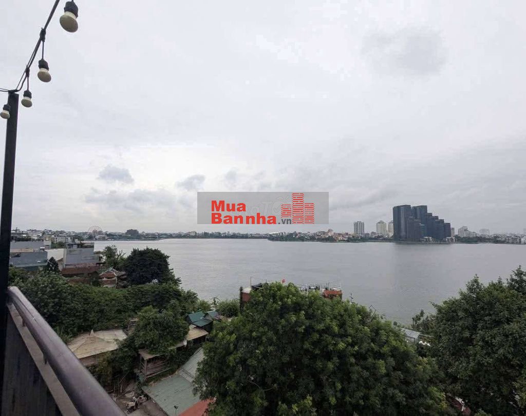 View Hồ Tây mặt phố Lạc Long Quân Tây Hồ 90m2 8 tầng 52,5Ty