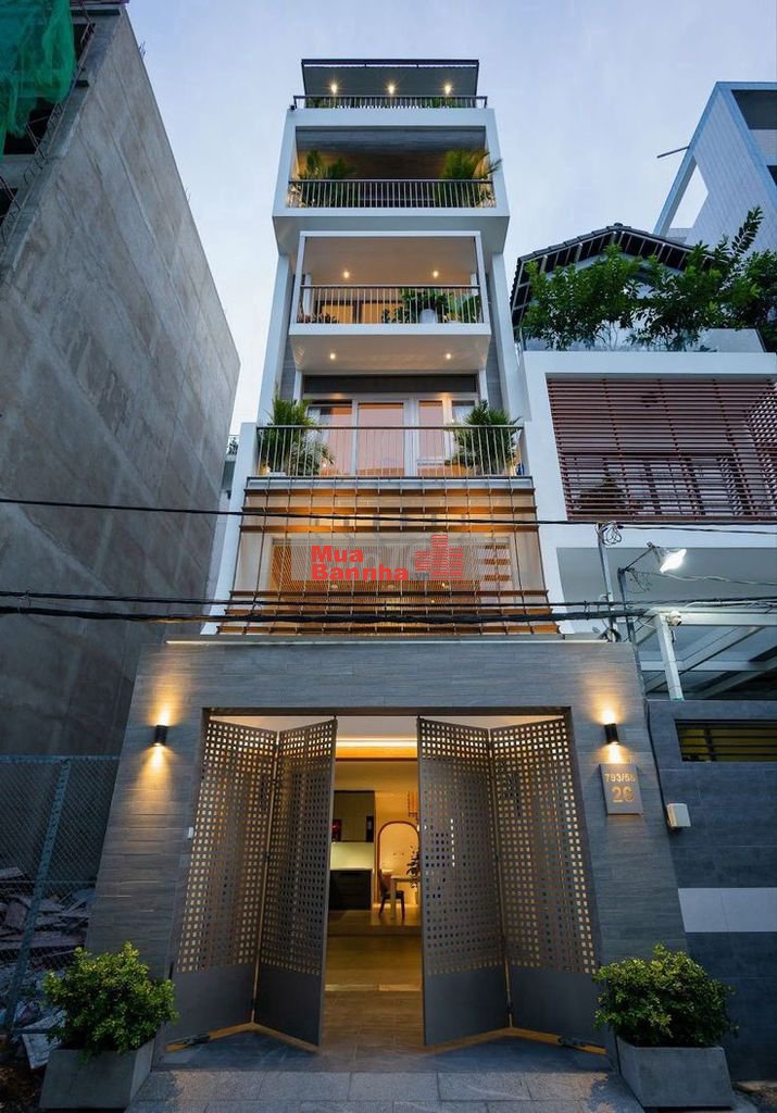 Chỉ 24,5 tỷ. Nhà 5 tầng Trần Nhật Duật, Tân Định, Quận 1. 4x16m CN:56m