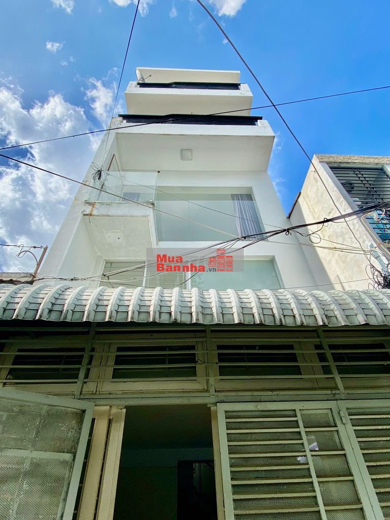 Nhà dtích đất 32m2 đúc thật 5 tầng 4pn hẻm Lê Trung Đình, Q. Tân Phú