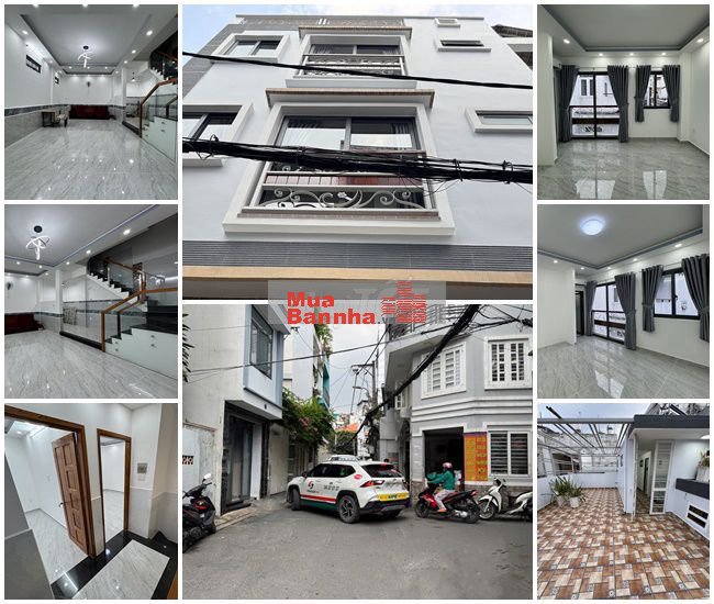 Biệt thự mini 3 lầu, mới 100%, hẻm xe hơi đổ trước cửa Hoàng Hoa Thám