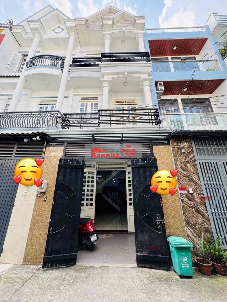 NHÀ 3 TẦNG LÂM THỊ HỐ Q12 - HẺM OTO TỚI CỬA - GIÁ 5TY2