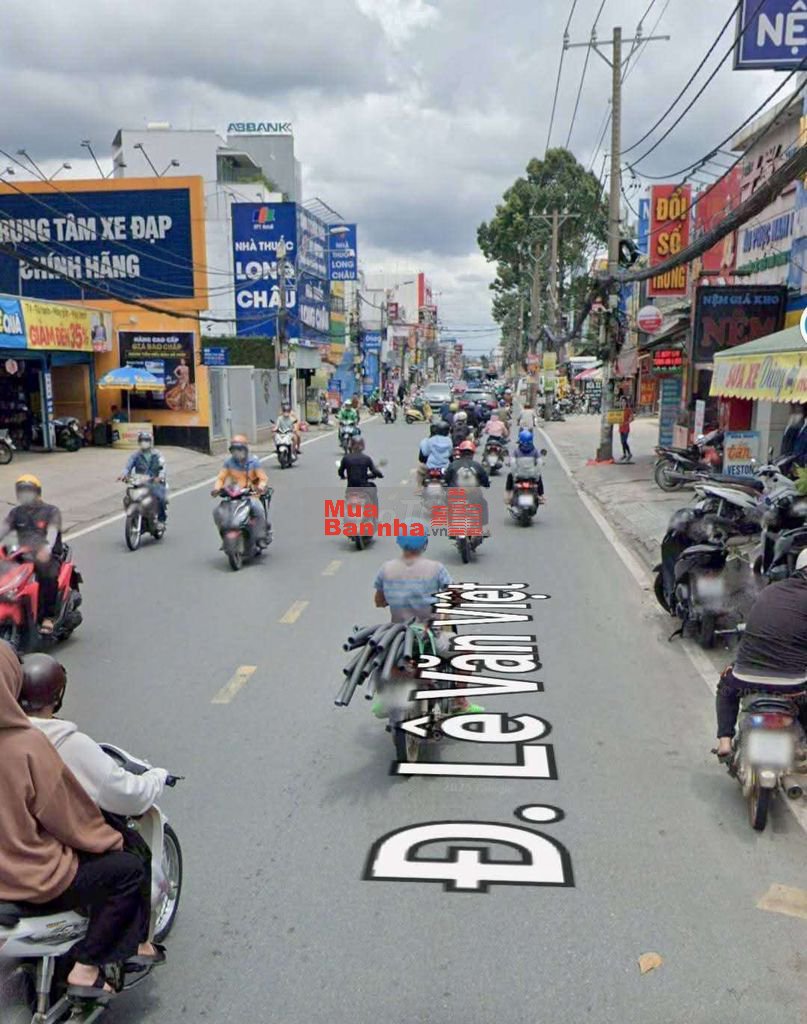 Nhà Mặt Tiền Ngay Chợ Hiệp Phú-Lê Văn Việt Q9