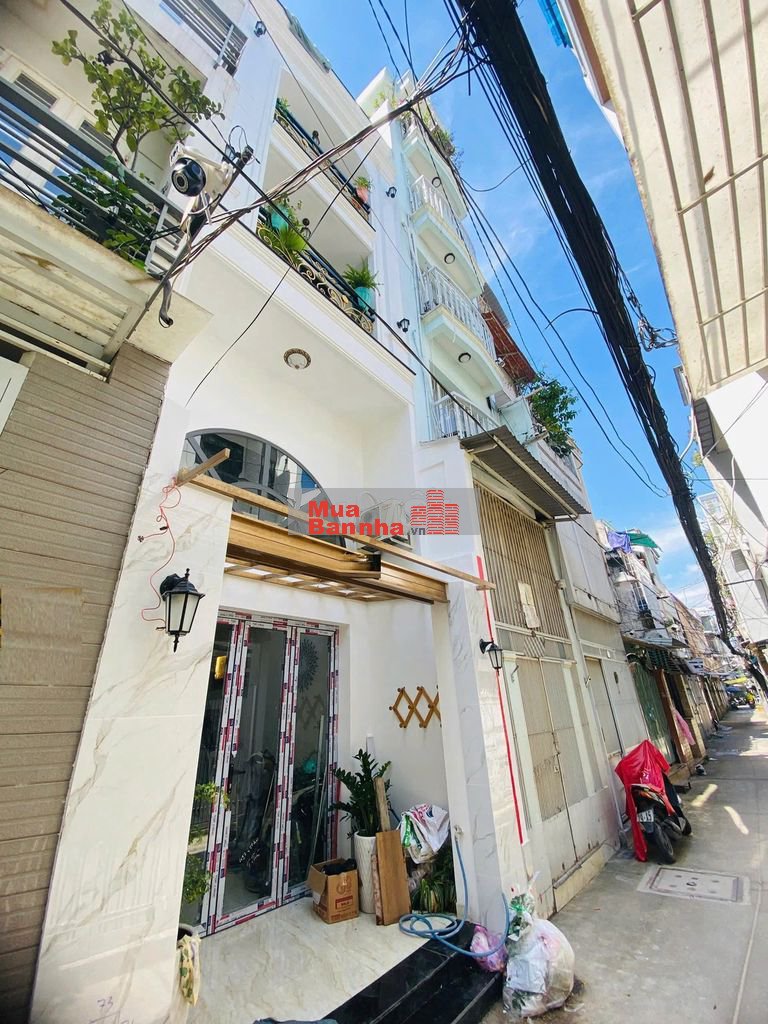 Bán nhà MỚI XÂY hẻm 5m Nguyễn Đình Chiểu P2 Quận 3 CN 29m2 5 tầng 3PN